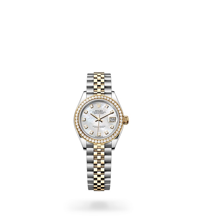 EM Sneakers Rolex Lady-Datejust 279383RBR White Dial