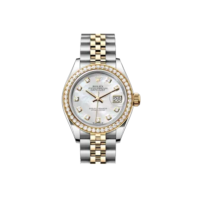 EM Sneakers Rolex Lady-Datejust 279383RBR White Dial 02