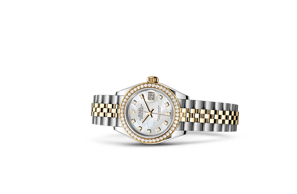 EM Sneakers Rolex Lady-Datejust 279383RBR White Dial