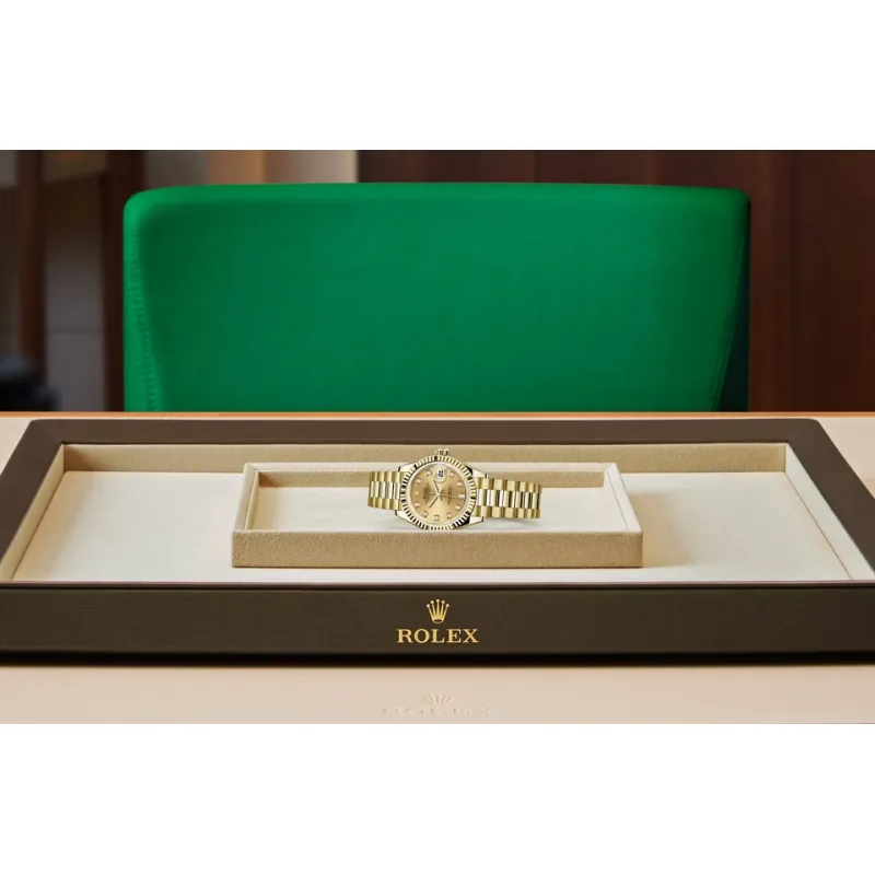 EM Sneakers Rolex Lady-Datejust Champagne Dial