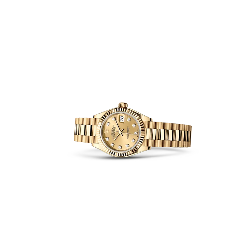 EM Sneakers Rolex Lady-Datejust Champagne Dial