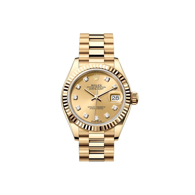 EM Sneakers Rolex Lady-Datejust Champagne Dial