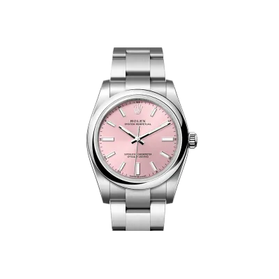 EM Sneakers Rolex Oyster-Perpetual 124200 Pink Dial 02
