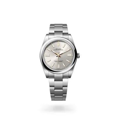 EM Sneakers Rolex Oyster-Perpetual 124300 Silver Dial 01