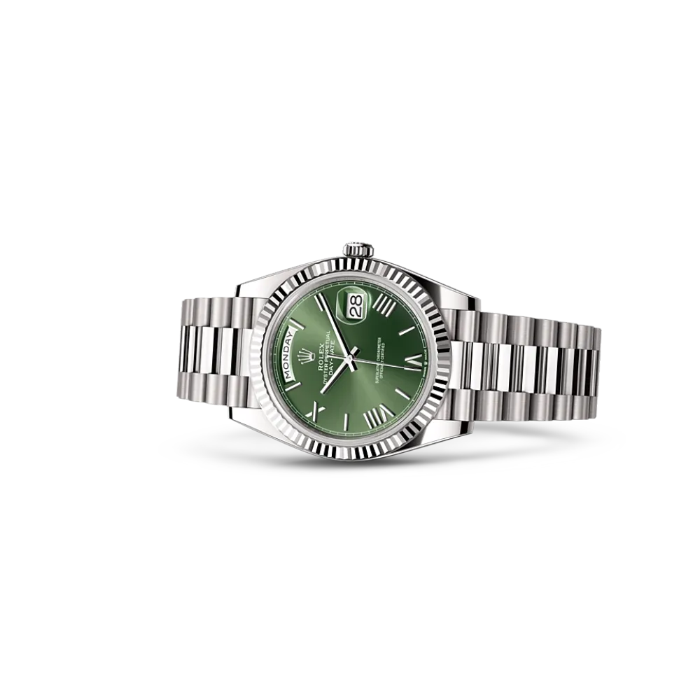 M Sneakers Rolex Day-Date 228239 Olive Green Dial