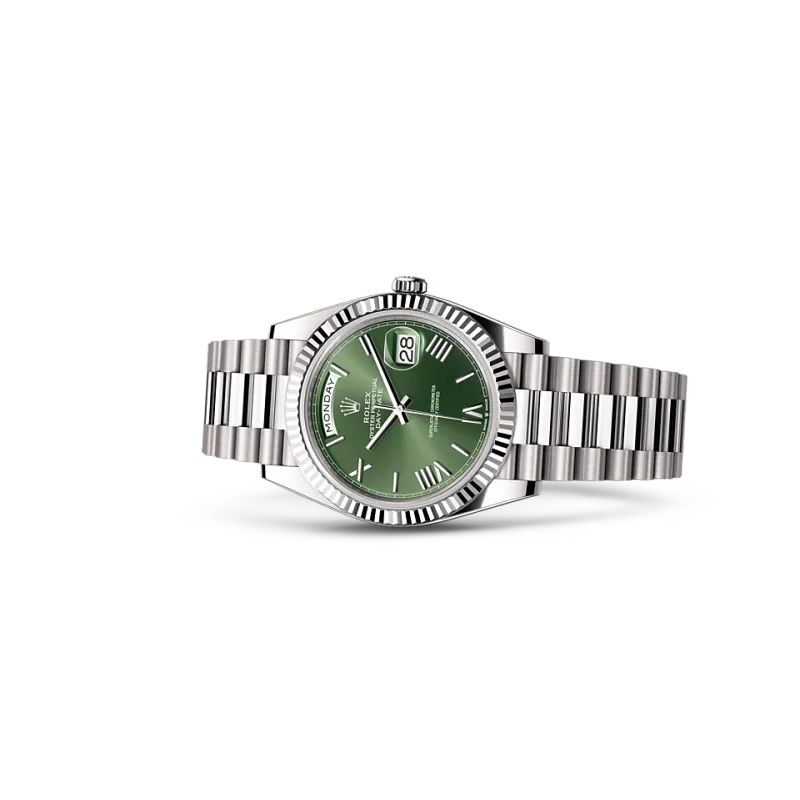 M Sneakers Rolex Day-Date 228239 Olive Green Dial