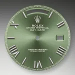 M Sneakers Rolex Day-Date 228239 Olive Green Dial