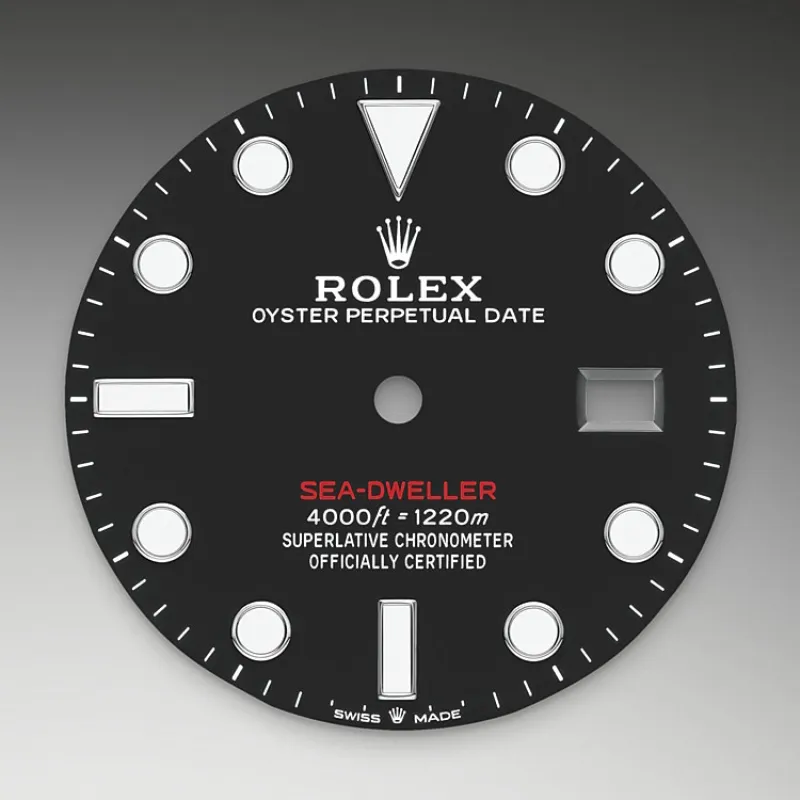 EM Sneakers Rolex Sea-Dweller 126600 Black Dial