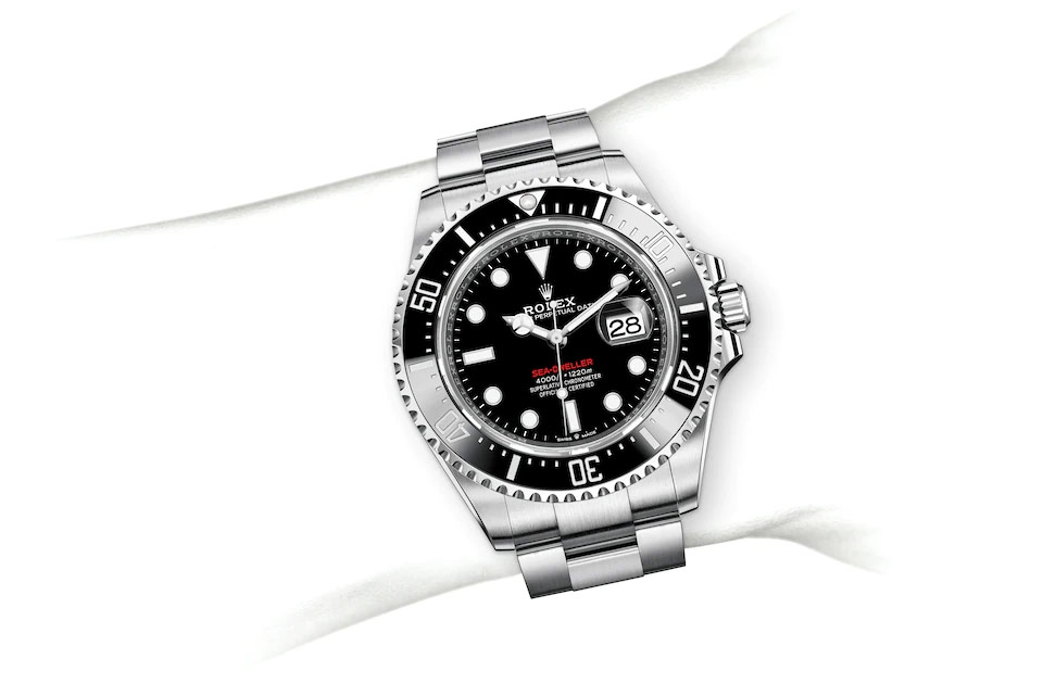EM Sneakers Rolex Sea-Dweller 126600 Black Dial