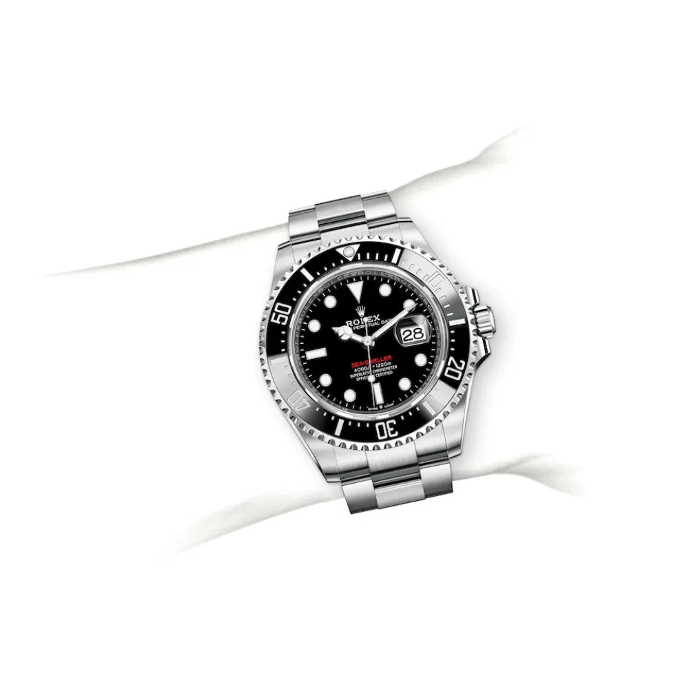 EM Sneakers Rolex Sea-Dweller 126600 Black Dial