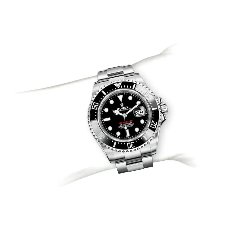 EM Sneakers Rolex Sea-Dweller 126600 Black Dial