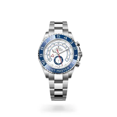EM Sneakers Rolex Yacht-Master II 116680 White Dial 01
