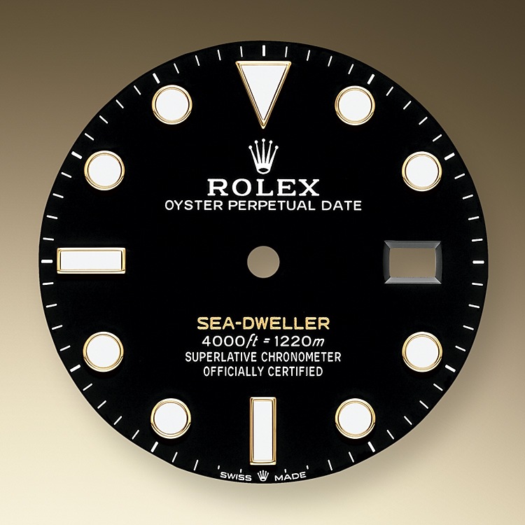 EM Sneakers Rolex Sea-Dweller 126603 Black Dial