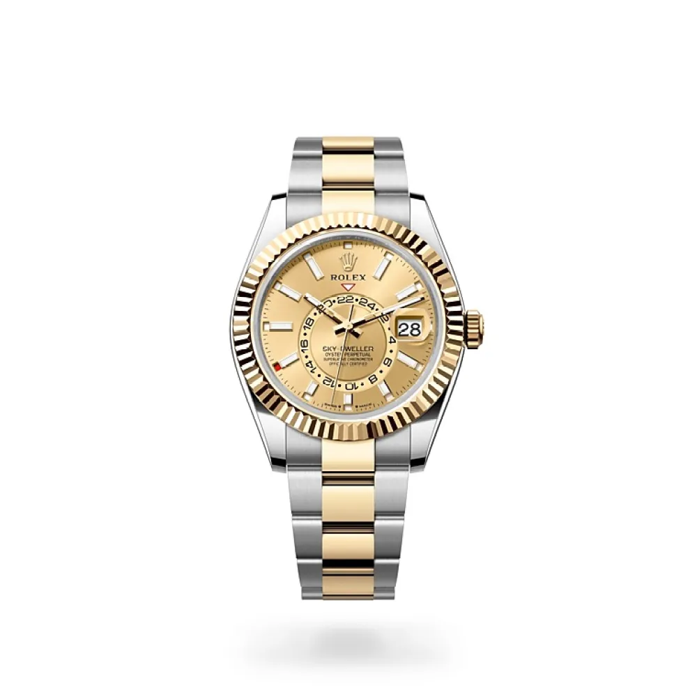EM Sneakers Rolex Sea-Dweller 336933 Champagne-Colour Dial 