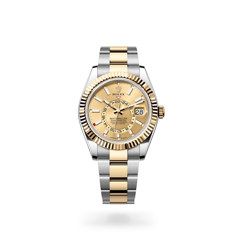 EM Sneakers Rolex Sea-Dweller 336933 Champagne-Colour Dial 