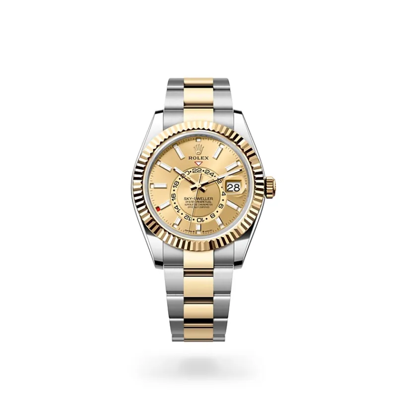 EM Sneakers Rolex Sea-Dweller 336933 Champagne-Colour Dial 
