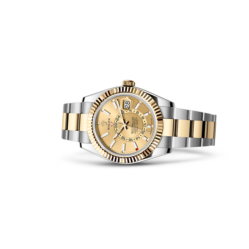 EM Sneakers Rolex Sea-Dweller 336933 Champagne-Colour Dial 
