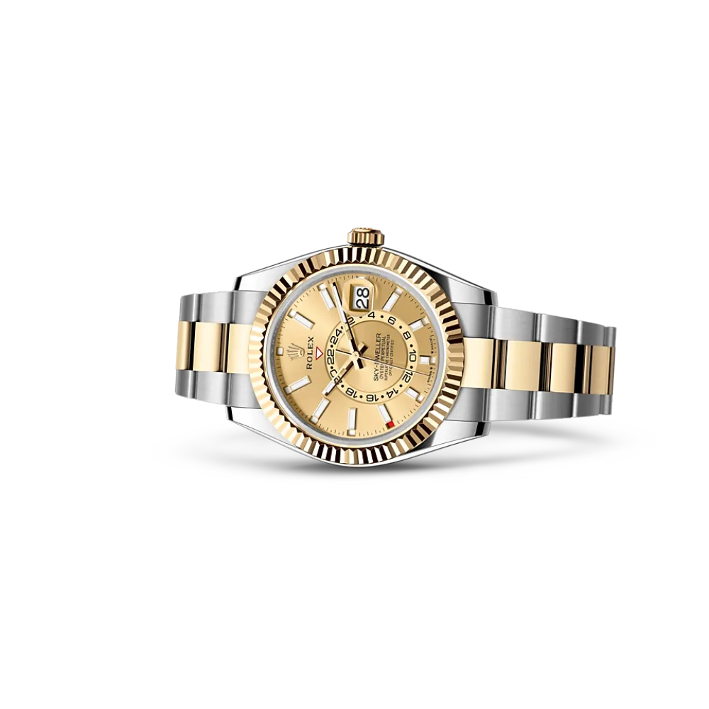 EM Sneakers Rolex Sea-Dweller 336933 Champagne-Colour Dial 