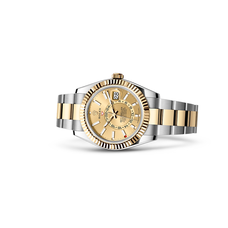 EM Sneakers Rolex Sea-Dweller 336933 Champagne-Colour Dial 