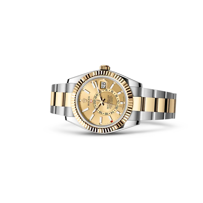 EM Sneakers Rolex Sea-Dweller 336933 Champagne-Colour Dial 