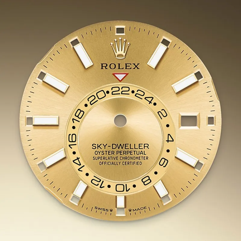 EM Sneakers Rolex Sea-Dweller 336933 Champagne-Colour Dial 