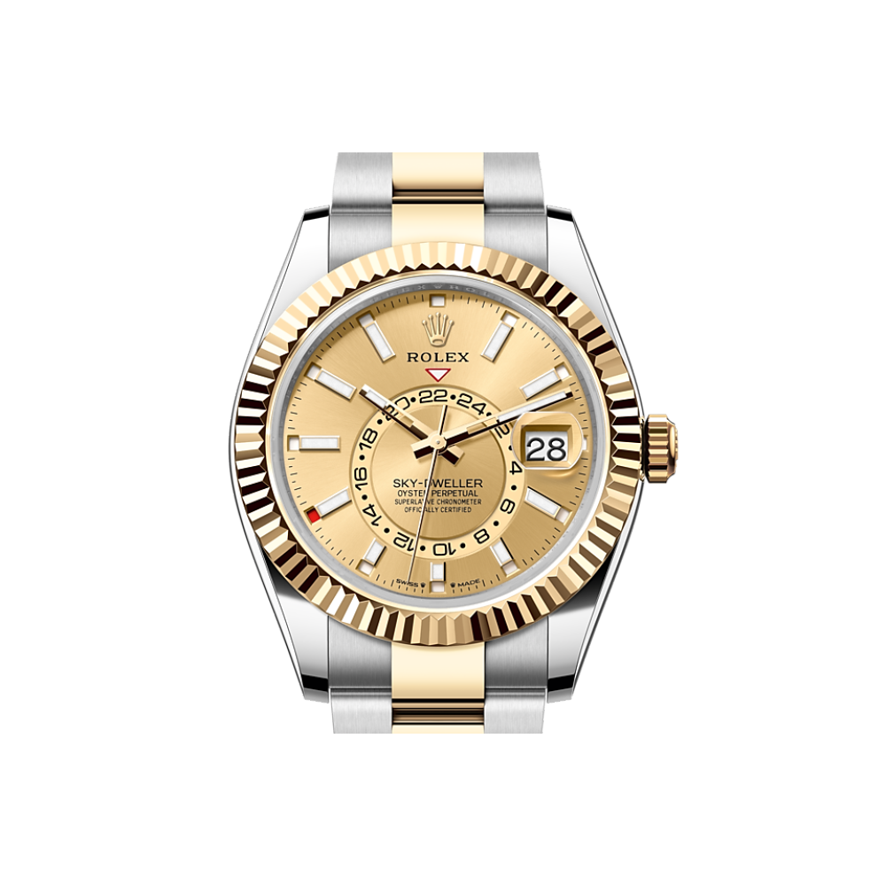 EM Sneakers Rolex Sea-Dweller 336933 Champagne-Colour Dial 