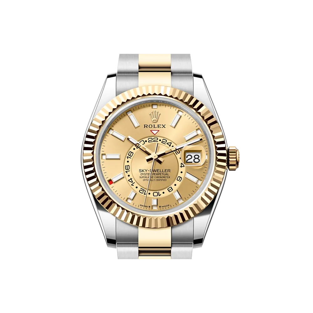 EM Sneakers Rolex Sea-Dweller 336933 Champagne-Colour Dial 