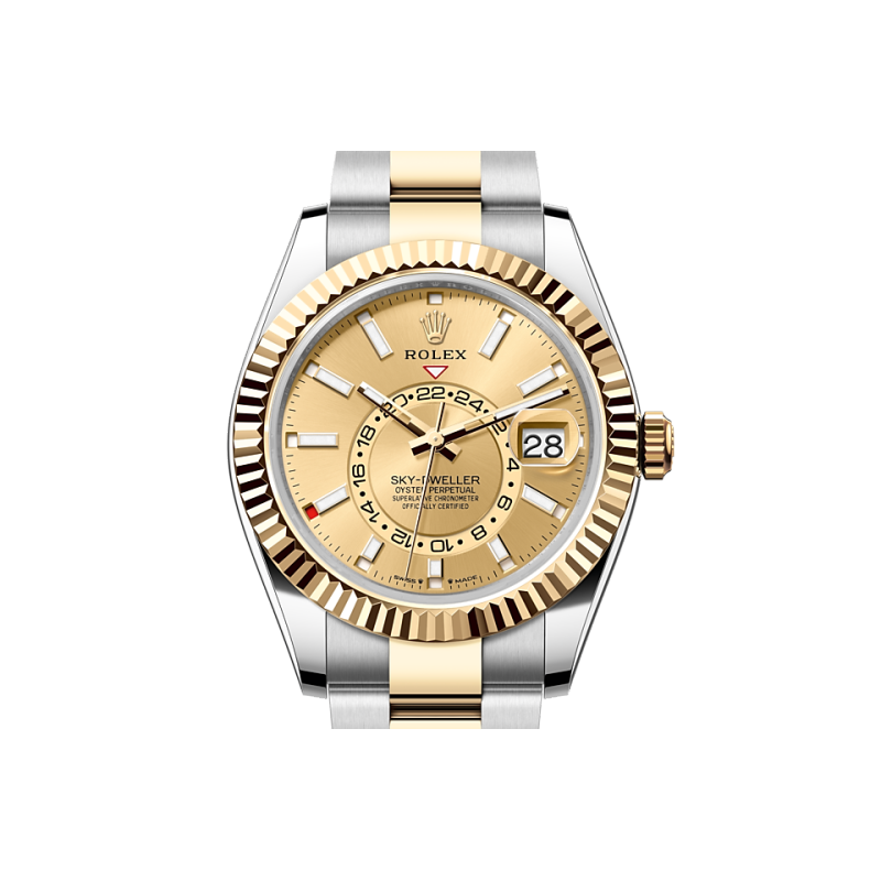 EM Sneakers Rolex Sea-Dweller 336933 Champagne-Colour Dial 