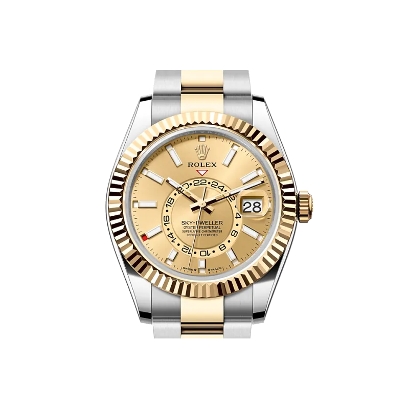 EM Sneakers Rolex Sea-Dweller 336933 Champagne-Colour Dial 