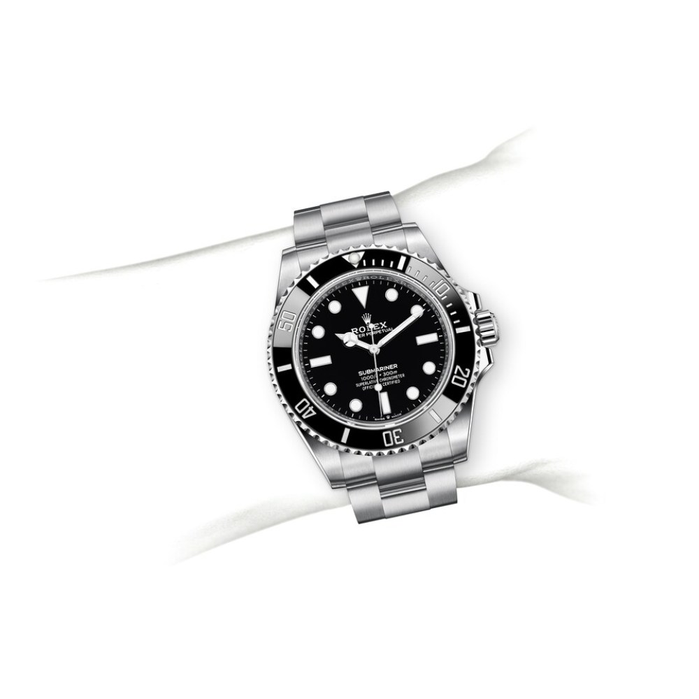EM Sneakers Rolex Submariner 124060 Black Dial