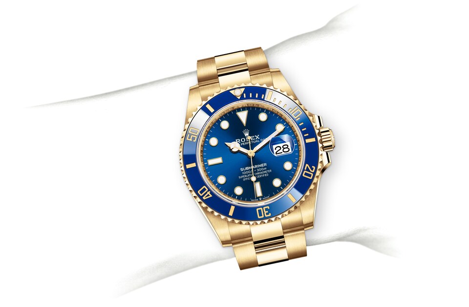 EM Sneakers Rolex Submariner 126618LB Blue Dial