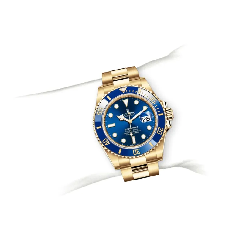 EM Sneakers Rolex Submariner 126618LB Blue Dial