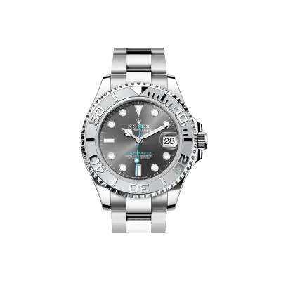 EM Sneakers Rolex Yacht-Master 37 268622 Dark Rhodium White Dial 02