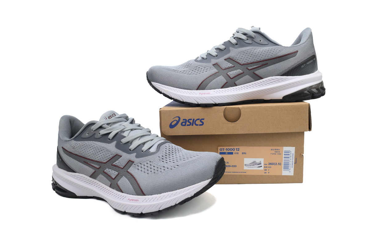 EM Snealkers ASICS GT 1000 12 Extra Wide 'Sheet Rock Antique Red'