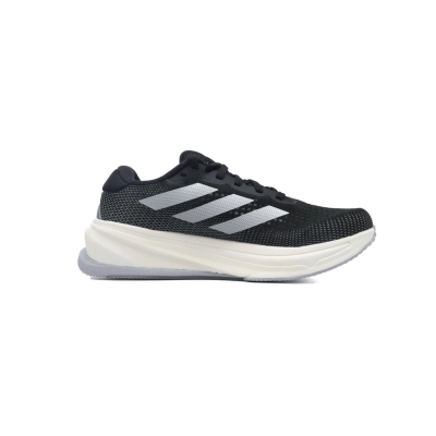 EM Sneakers adidas Supernova Rise Core Black Halo Silver Dash Grey  02