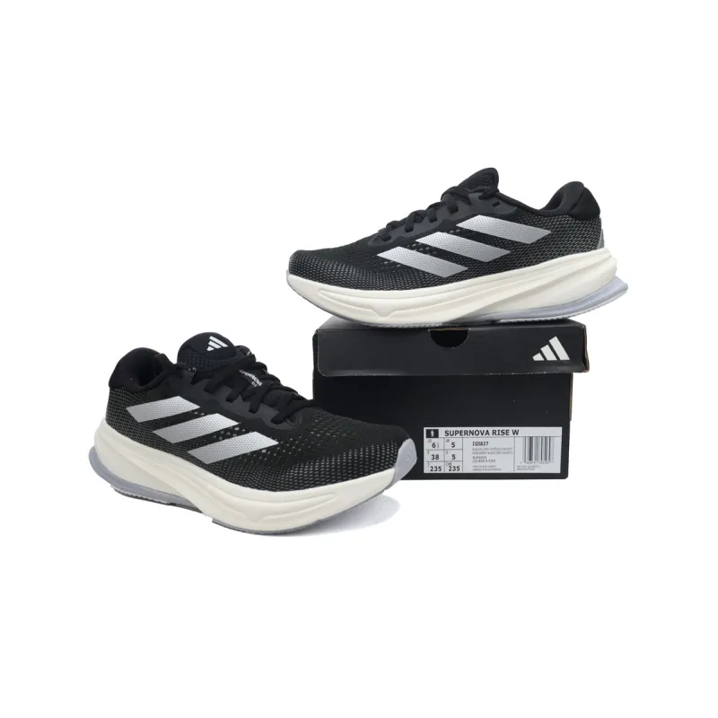 EM Sneakers adidas Supernova Rise Core Black Halo Silver Dash Grey 