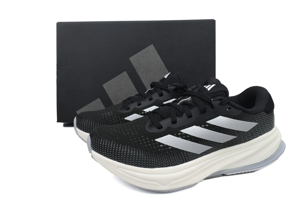 EM Sneakers adidas Supernova Rise Core Black Halo Silver Dash Grey 