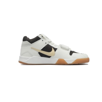 EM Sneakers Jordan Jumpman Jack TR × Travis Scott White Brown 02