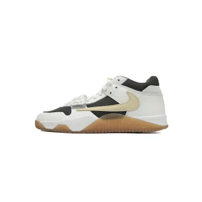 EM Sneakers Jordan Jumpman Jack TR × Travis Scott White Brown 01