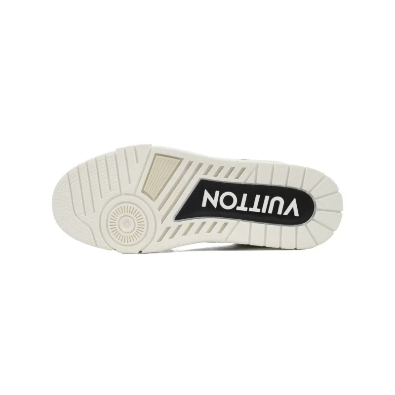 EM Sneakers Louis Vuitton LV Trainer Cream Black