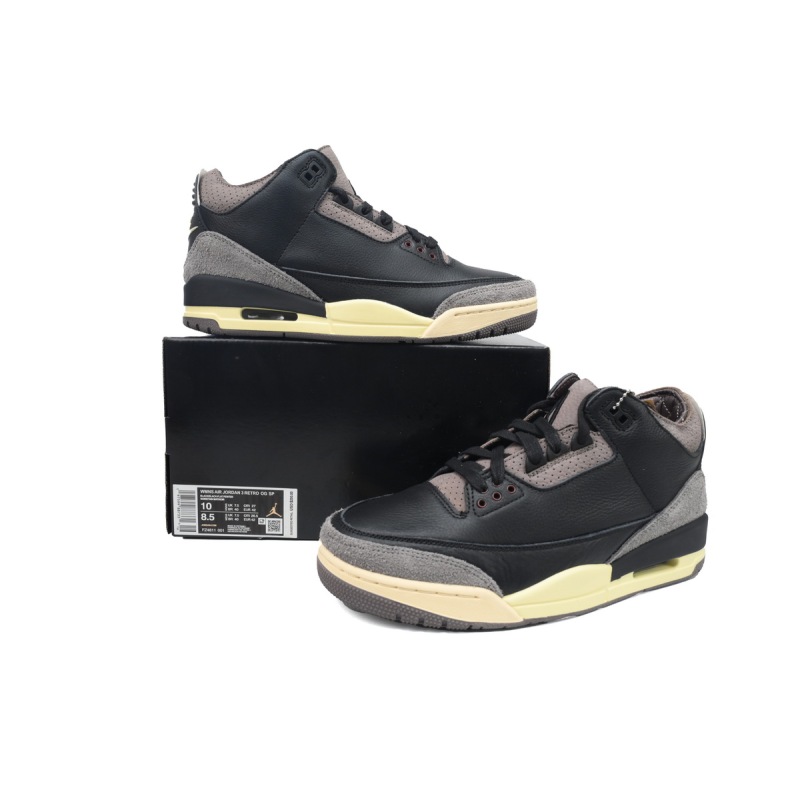 EM Sneakers Jordan 3 Retro OG SP A Ma Maniére Black Violet Ore