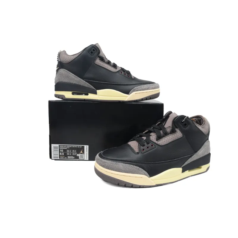 EM Sneakers Jordan 3 Retro OG SP A Ma Maniére Black Violet Ore
