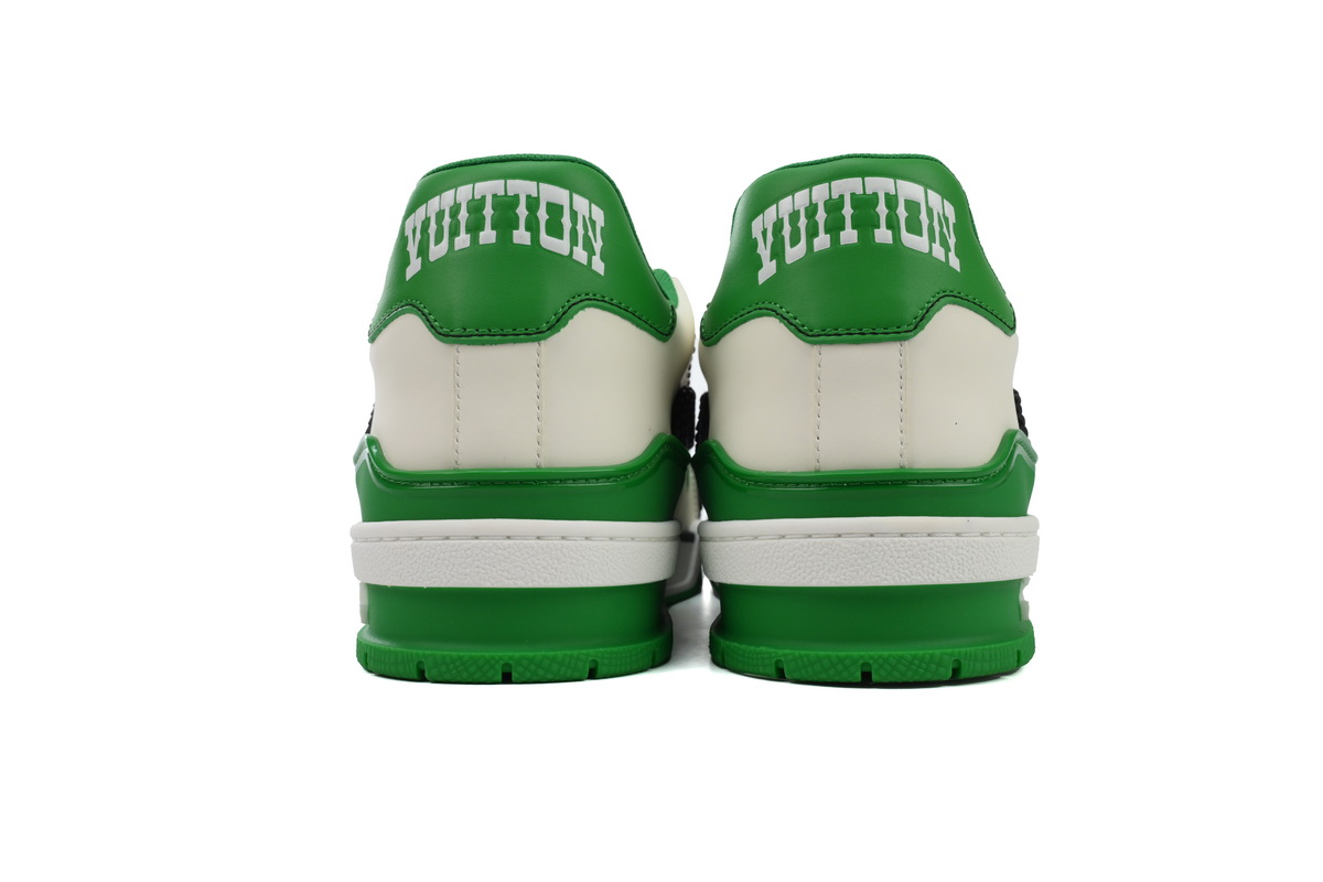 EM Sneakers Louis Vuitton LV Trainer White Green
