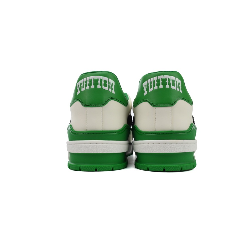 EM Sneakers Louis Vuitton LV Trainer White Green