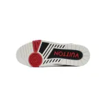 EM Sneakers Louis Vuitton LV Trainer White Red Black