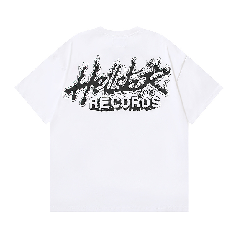 EM Sneakers Hellstar T-Shirt 507 White & Black & Yellow