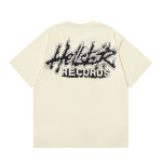 EM Sneakers Hellstar T-Shirt 507 White & Black & Yellow