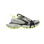 EM Sneakers Balenciaga 3XL Sneaker in Black and White Yellow 