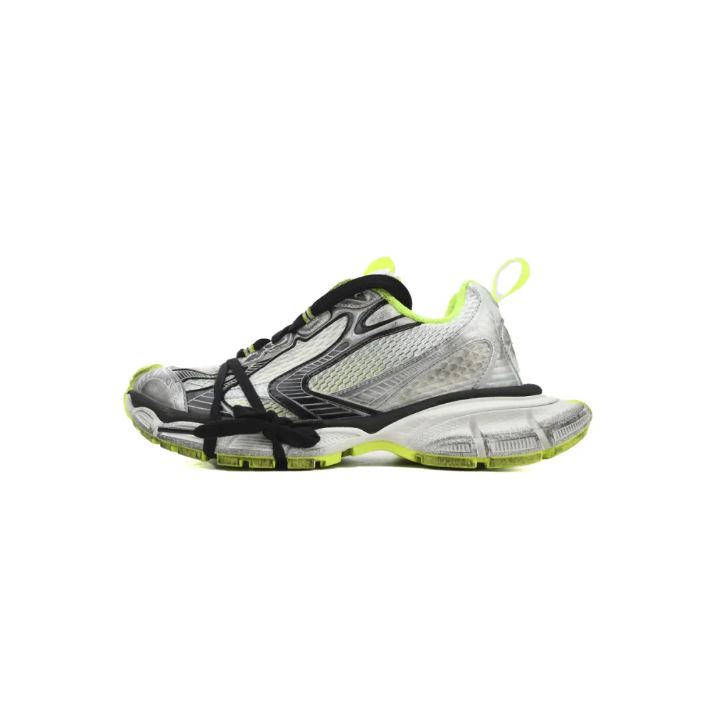 EM Sneakers Balenciaga 3XL Sneaker in Black and White Yellow 