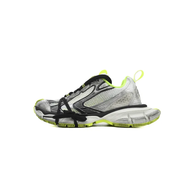 EM Sneakers Balenciaga 3XL Sneaker in Black and White Yellow 
